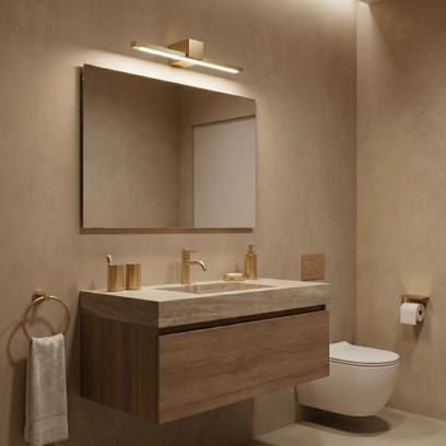 Aplique de casa de banho LED SWE043-1W 40cm GOLD