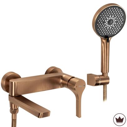 Bath faucet PREMIUM Rea Maxim Brush Copper