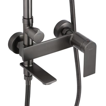 Shower set REA STORM Titanium
