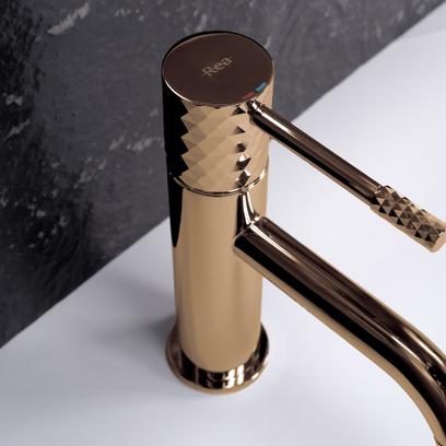 Waschbeckenarmatur Rea Lungo Diamond Copper