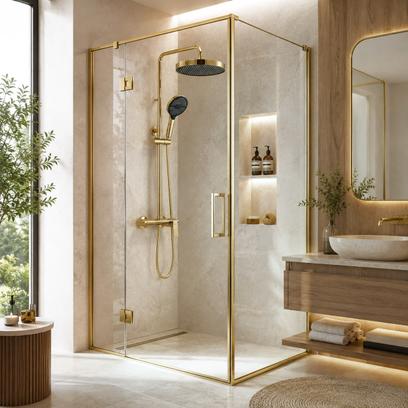 Комплект за душ Rea Vision Gold