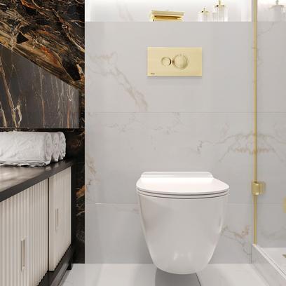 Závesné WC Rea Carter Rimless