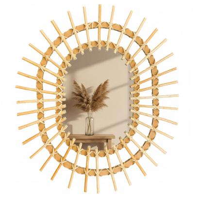 LUSTRO ŚCIENNE BOHO 57CM QDJ5749