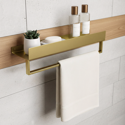 Рафт за баня SF01 45cm gold brush