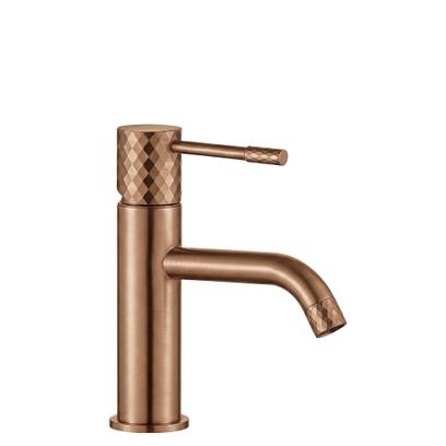 Robinet de lavabo Rea Lungo Diamond Brush Copper