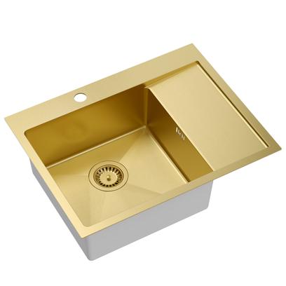 Edelstahlspüle RUSSEL 116 Gold