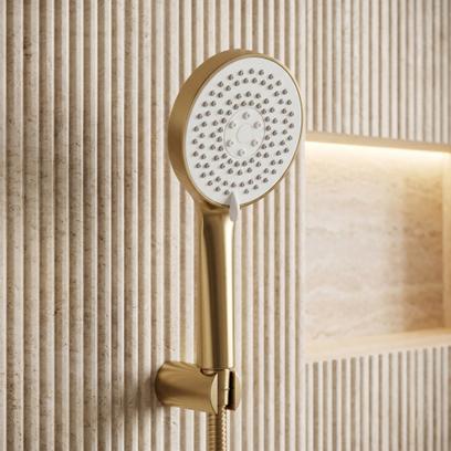 Shower handset REA JS-019 BRUSH GOLD
