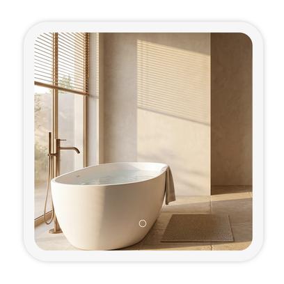 LED Spiegel 70x70cm TOP-2