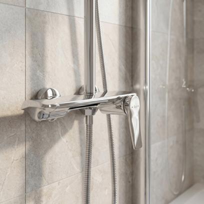 Shower set Rea Vision Chrome
