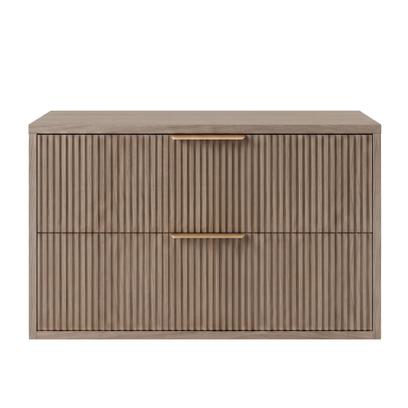 Шкаф за мивка Rea Mono 80cm Grey Oak