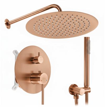 Shower system Rea Foss Clif Brush Copper + BOX