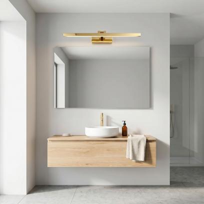 Bathroom LED wall sconce APP1862-1W 80 cm GOLD