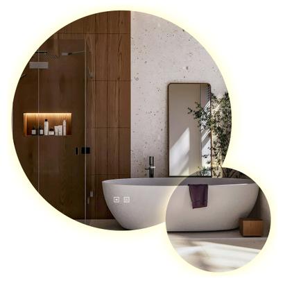 LED Spiegel R-9045 90cm + 45cm