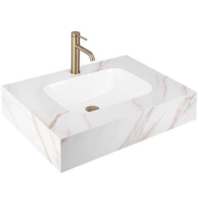 Pakabinama praustuvė REA Aresa Grey Gold 70