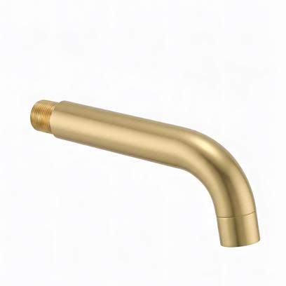 Чучур за смесител за вграждане Rea Lungo 16 cm Matt Gold