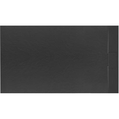 Brodzik prysznicowy Bazalt Black 80x120