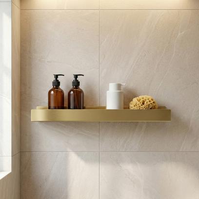 Рафт за баня SF04 60cm gold brush