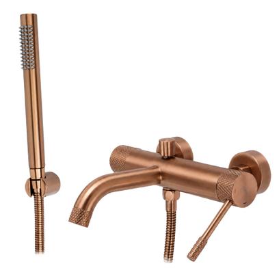 Harjattu kylpyammehana REA Venti Brush Copper