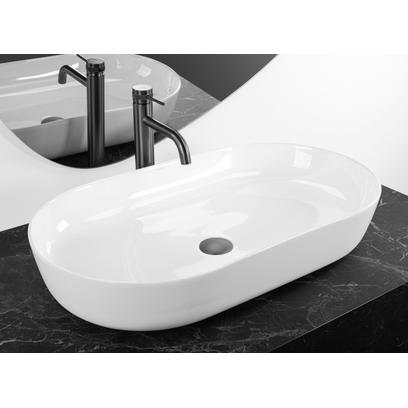 Umywalka nablatowa Rea Cleo 71 White