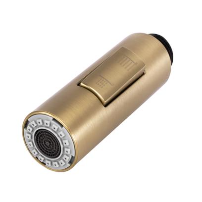 Air outlet with aerator for kitchen faucet REA Fresh Brush Gold