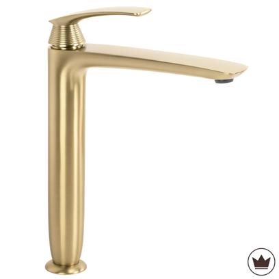 Maišytuvas praustuvui PREMIUM Rea Como Brush Gold High
