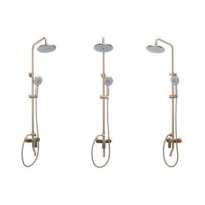 Shower set Rea VERSO BRUSHED GOLD