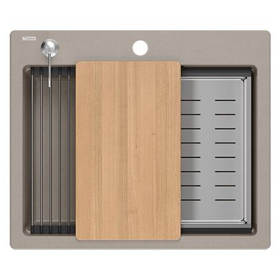 granitni sudoper KURT 110 WORKSTATION BEIGE