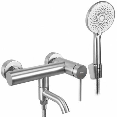 Robinet de baignoire REA Clif Brush Nickel