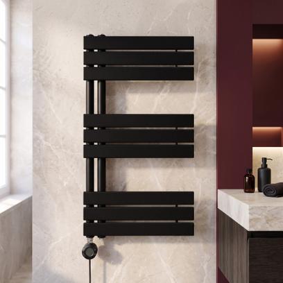 Elektrischer Heizkörper Rea Marvo 90x50cm Black