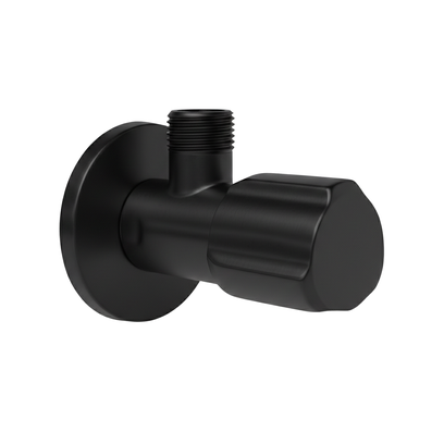 Robinet d’angle 02  1/2" x 3/8" Black