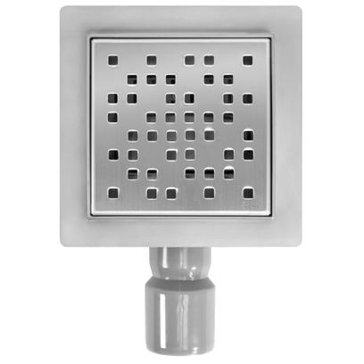Drain linéaire REA DOTS Nickel Brush 12x12