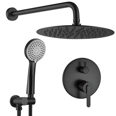Shower system Rea Ontario Black + BOX