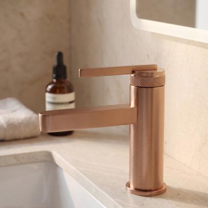 Maišytuvas vonios kambario Rea Grace Brush Copper