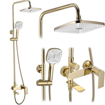 Shower set REA STORM ZŁOTY GOLD