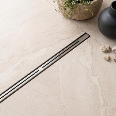 Rea FILO Nickel Brush 60 lineaarne äravool Harjatud