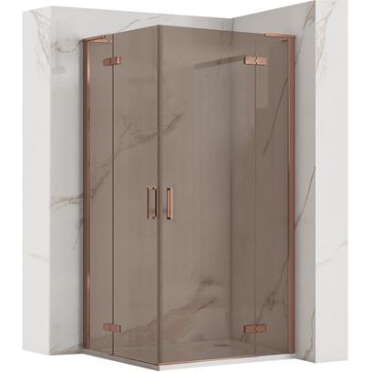 Душова кабіна REA Hugo Double 80x90 Copper Brush