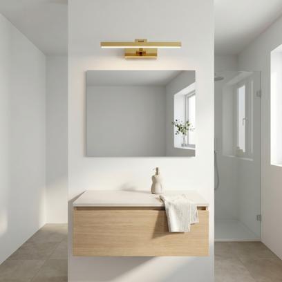 Bathroom LED wall sconce APP1860-1W 40cm GOLD