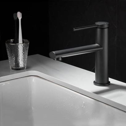 Baterie pentru baie Rea Oval Black Low