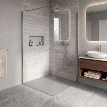 Brodzik prysznicowy Bazalt Grey 90x90