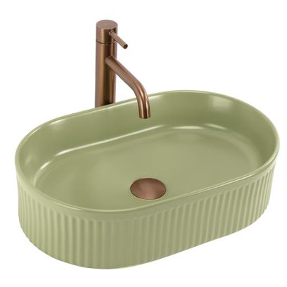 Countertop washbasin Rea Vanda Pistachio Matt