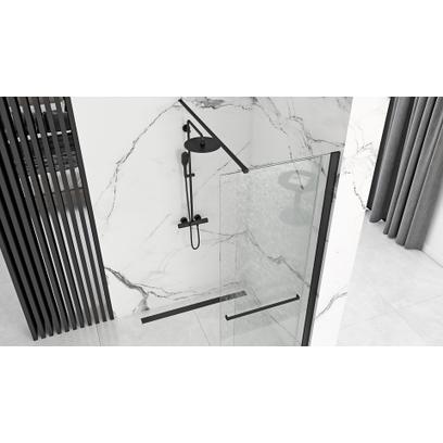 Duschwand Rea Cortis Black 120
