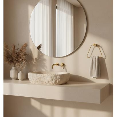 Porte-serviette Tomi 5810 Brush Gold