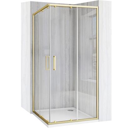 Duschkabine Rea City  90x90 Gold