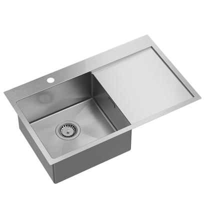Edelstahlspüle RUSSEL 111 BRUSH NICKEL