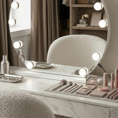 LED Spiegel HOLLYWOOD White 50 cm