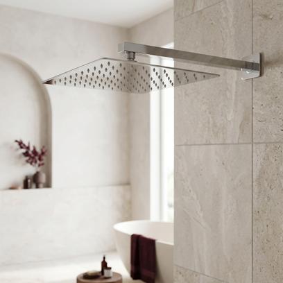 Квадратен душ пита REA JS-P015 30cm Chrome
