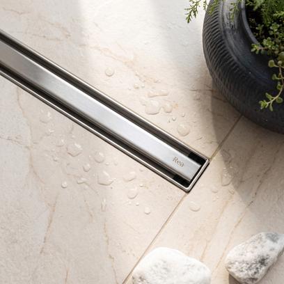Duschrinne Rea Neo Slim Pro Nickel Brush INOX 70