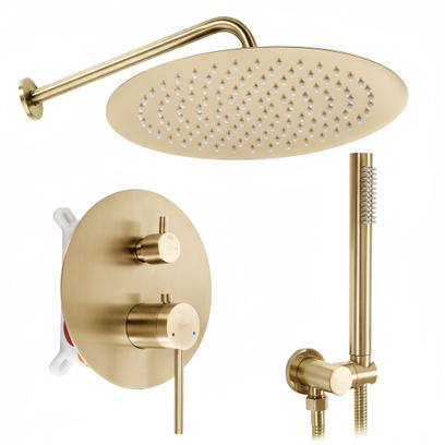 Shower system Rea Foss Clif Brush Gold + BOX