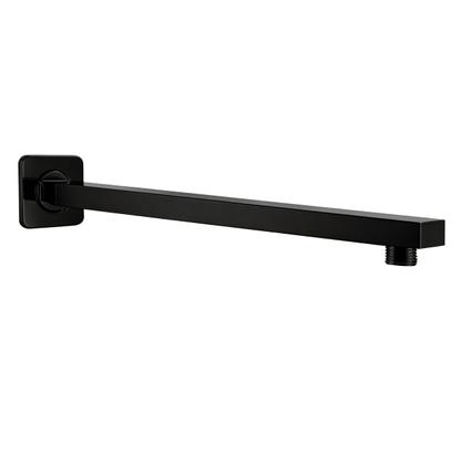 Square shower arm REA JS-9022B 40cm Black