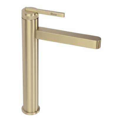 Maišytuvas vonios kambario Rea Grace Brush Gold High